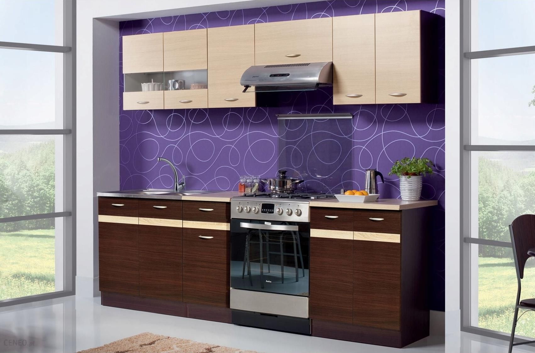 i-bog-fran-zestaw-kuchnia-eliza-240cm-dab-wenge-rijeka-jasna