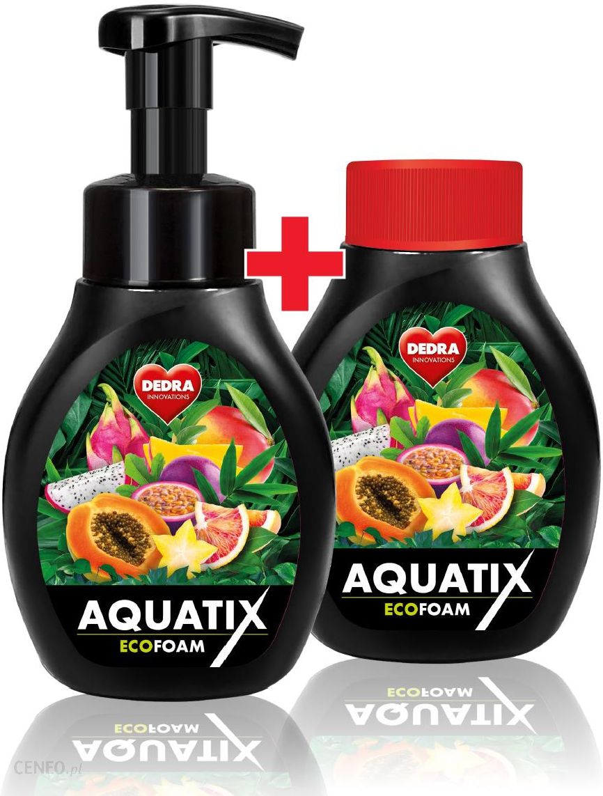 i-dedra-zestaw-1-1-aktywna-piana-do-recznego-zmywania-naczyn-aquatix-ecofoam-owocowe-smoothie-300-300ml-gc0612s