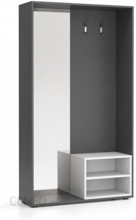 i-plan-scianka-na-ubrania-wieszak-ze-zwierciadlem-2-haczyki-grafit-bialy-6101295