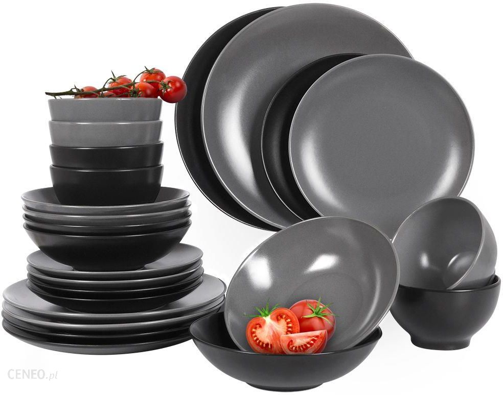 i-zestaw-komplet-serwis-obiadowy-talerz-gleboki-plaski-deserowy-miseczka-czarny-szary-alfa-24-el